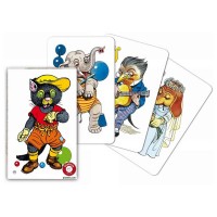 Joc de carti Piatnik, Pacalici - Animalute cu activitati, stil nostalgic, produs in Austria Joc de carti Piatnik, Pacalici - Animalute cu activitati, stil nostalgic, produs in Austria